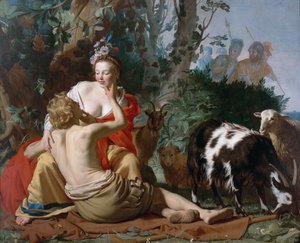 Granida og Daifilo af Gerard van Honthorst