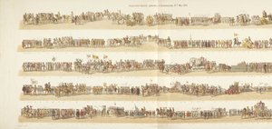 Historisk procession, afholdt i Rotterdam den 21. maj 1874 (titel på objektet)