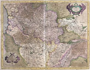Artois, Frankrig (gravering af Gerardus Mercator