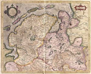 Emden og Oldenburg, Tyskland (gravering af Gerardus Mercator