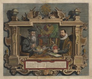 Atlas eller kosmografiske overvejelser om verdens tilblivelse og Islays skikkelse. Påbegyndt på latin af den meget lærde Gerard Mercator, afsluttet af Jodocus Hondius af Gerardus Mercator