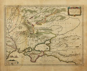 Taurica Chersonesus. Kort over Krim, 1595