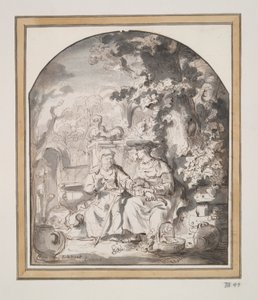 Vertumnus og Pomona af Gerbrand van den Eeckhout