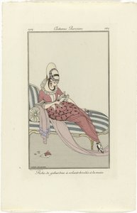 Journal des Dames et des Modes, Costumes Parisiens, 1914, nr. 162: Gabardin (...) af Gerda Wegener