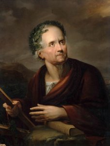 Portræt af Friedrich Gottlieb Klopstock 1724-1803 af Gerdt Hardorff