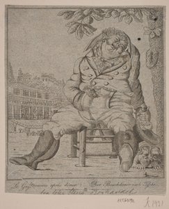 Gastronomen efter middagen af Gerhard Ludvig Lahde