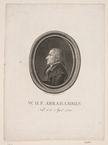 W.H.F. Abrahams af Gerhard Ludvig Lahde