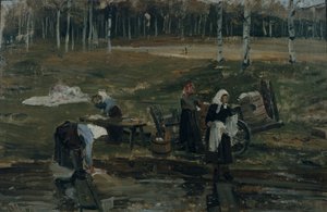 Vasketøj af Gerhard Peter Frantz Vilhelm Munthe