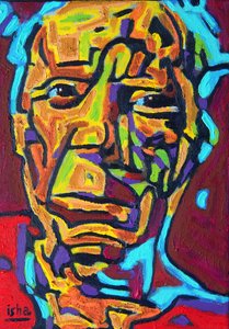 San Picasso,2021,olie på lærred