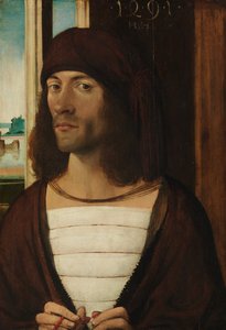 Portræt af en mand, 1491. af German