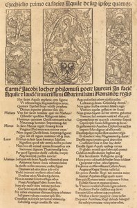 Allegori om ørnen og kejser Maximilian I af German 15th Century