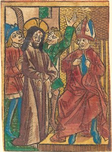 Før Caiaphas af German 15th Century