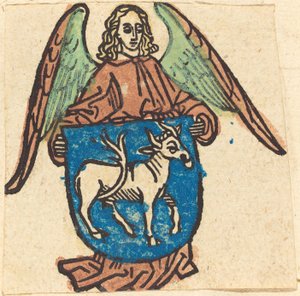 Bogplade af Hilprand Brandenburg af Bibrach af German 15th Century