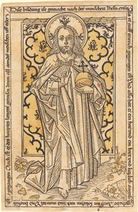 Før Kristus os Salvatore af German 15th Century