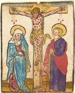 Kristus på korset af German 15th Century