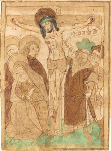 Kristus på korset af German 15th Century