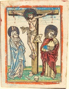 Kristus på korset af German 15th Century