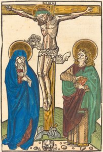 Kristus på korset af German 15th Century