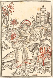 Gerson som pilgrim af German 15th Century