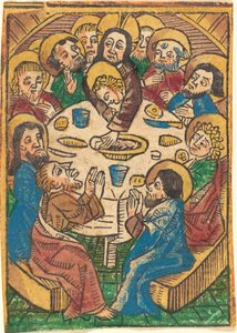 Sidste aftensmad af German 15th Century