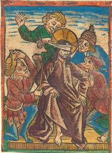 Hån mod Kristus af German 15th Century