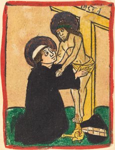 Sankt Bernhard af Clairvaux af German 15th Century