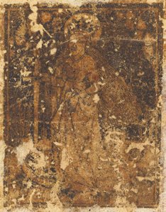 Saint Catherine [verso] af German 15th Century