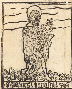 Johannes Døberen [recto] af German 15th Century