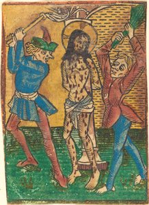 Kristi plage af German 15th Century
