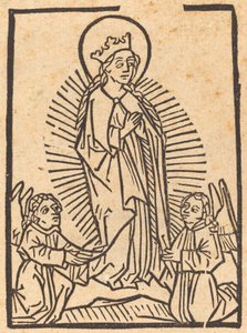 Jomfruens antagelse af German 15th Century