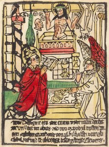 Sankt Gregors messe af German 15th Century