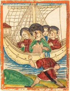 Sankt Ursulas rejse af German 15th Century