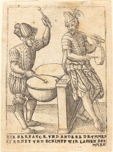 Den Herpavck og andre Drvmmen seriøst og Schimpf lader vi opmuntre af German 16th Century