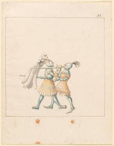 Freydal, The Book of Jousts and Tournament of Emperor Maximilian I: Combats on Foot (Jousts) (Bind III): Plade 165 af German 16th Century