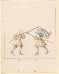 Freydal, The Book of Jousts and Tournament of Emperor Maximilian I: Combats on Foot (Jousts) (Bind III): Plade 149 af German 16th Century