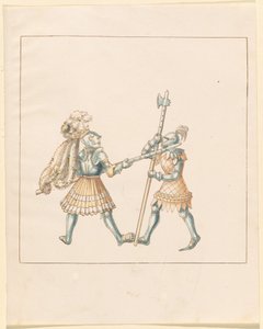 Freydal, The Book of Jousts and Tournament of Emperor Maximilian I: Combats on Foot (Jousts) (Bind III): Plade 144 af German 16th Century