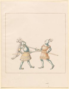 Freydal, The Book of Jousts and Tournament of Emperor Maximilian I: Combats on Foot (Jousts) (Bind III): Plade 148