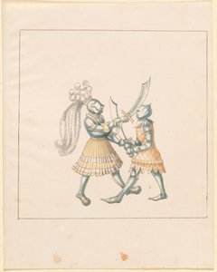Freydal, The Book of Jousts and Tournament of Emperor Maximilian I: Combats on Foot (Jousts) (Bind III): Plade 153