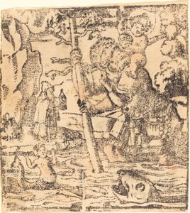 Sankt Christopher af German 16th or 19th Century