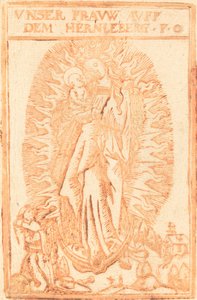 Madonna af Hernleberg af German 17th Century