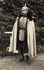 Portræt af den tyske kejser Wilhelm II i 1913 (foto)