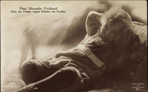 Prins Alexander Ferdinand, søn af August Wilhelm af German Photographer