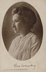 Rosa Luxemburg (s/h-foto) af German Photographer