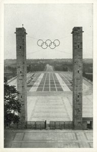 Reichssportfeld, Berlin (s/h-foto) af German Photographer