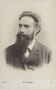 Wilhelm Roentgen (1845-1923), tysk fysiker (s/h-foto)