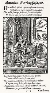 A Copper-Smith, udgivet af Hartman Schopper af German School
