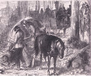 Et sammenbrud, Cassells historie om krigen mellem Frankrig og Tyskland udgivet af Cassell and Company Limited, ca. 1890 (litho) af German School