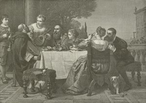 A fete at the house of Titian 