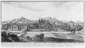 Aachen (ætsning) af German School