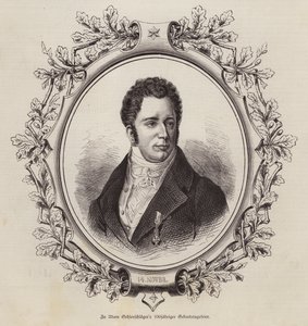 Adam Oelenschlaeger, dansk digter og dramatiker (stik) af German School